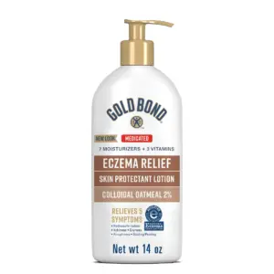 Gold Bond Medicated Extra Strength Body Lotion | 14 Ounce. | Moisturizes | Relieves and Soothes | Skin Moisturizer | 1 | 14 fl Ounce