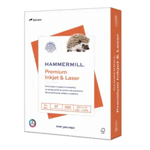 Craft- Hammermill Printer Paper | Premium Inkjet and Laser Paper 24 Lb | 8.5 X 11 | 1 Ream