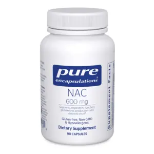 Pure Encapsulations L-Methionine | Glutathione & Amino Acid Supplement for Joints | Liver & Pancreas Support | Antioxidants | & Nervous System* | 60 Capsules