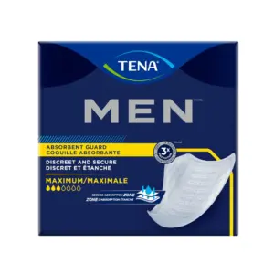 TENA Incontinence Guards for Men | Maximum | 48 Count