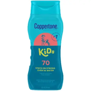 Coppertone Kids Sunscreen Lotion | SPF 70 Sunscreen for Kids | 8 fl Ounce