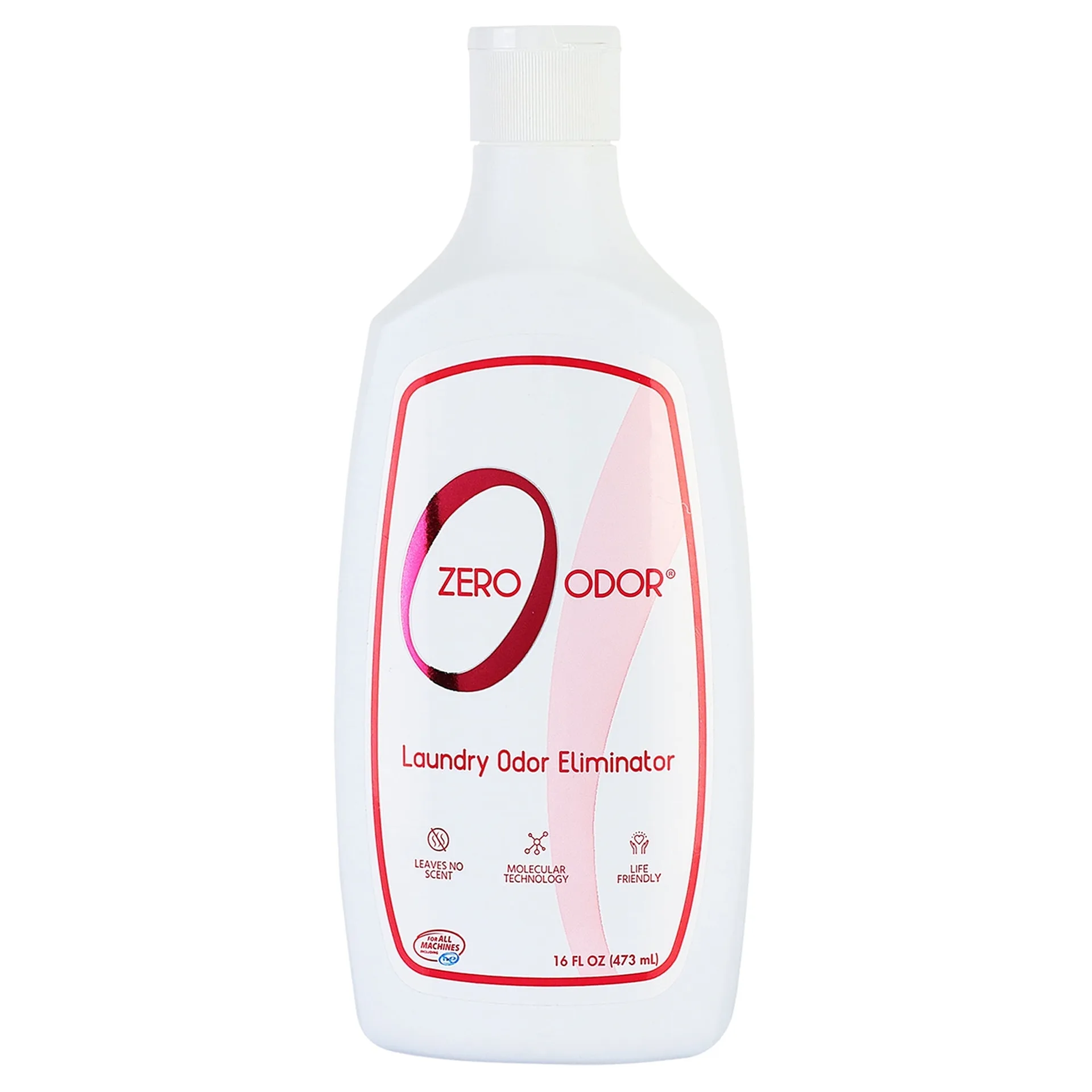 Zero Odor Scent Booster Laundry Odor Eliminator Additive Deodorizer Smell Remover | 16 Ounce