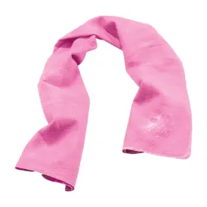 Ergodyne Chill Its 6602 Cooling Towel | Long Lasting Cooling Relief | Pink