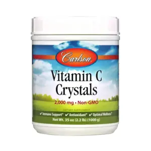 Carlson Labs | Vitamin C Crystals | 35 Ounce. | 6.55
