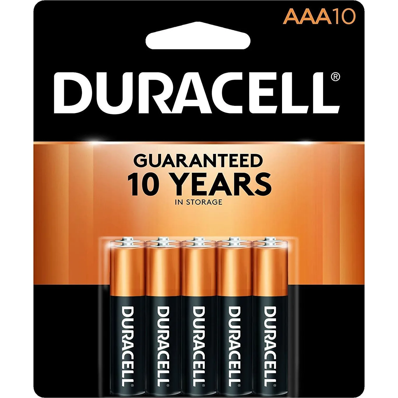 Duracell CopperTop MN2400 | Battery 10 x AAA | alkaline