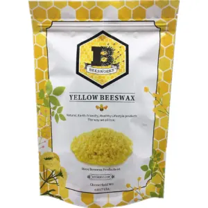 Beesworks 100% Natural Yellow Beeswax Pellets 1 lb (454 g) (Premium Edition)
