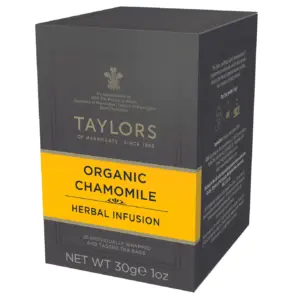 Taylors of Harrogate Organic Chamomile Herbal Tea | 20 Teabags | Single