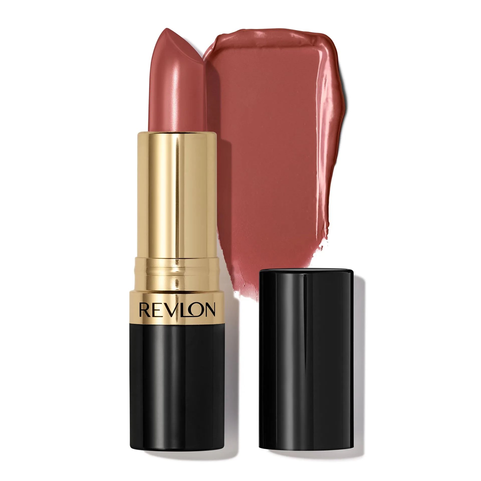 Revlon Super Lustrous Creme Lipstick | Creamy Formula | 130 Rose Velvet | 0.15 Ounce | Single