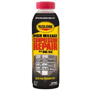 Rislone High Mileage Compression Repair Oil 4447 | Automotive Additives | 16.9 Ounce
