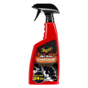 Meguiar's Hot Rims Chrome Wheel Cleaner | G19124 | 24 Ounce