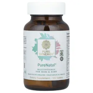 Pure Synergy PureNatal | Multivitamin For Mom and Baby | 120 Tablets
