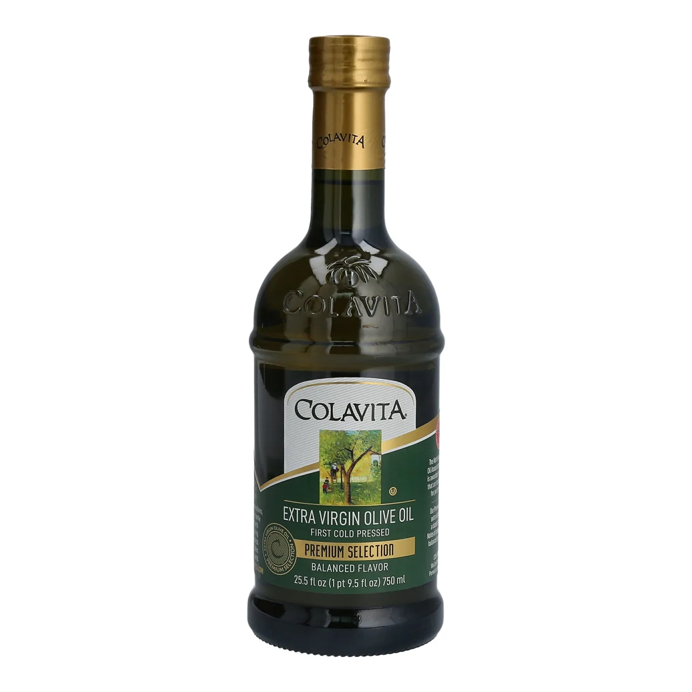 Colavita Premium Selection Extra Virgin Olive Oil | 25.5 Fluid Ounce