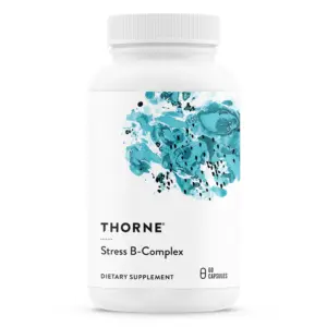 Thorne 5-MTHF 5 Mg | Active | Tissue-Ready Folate Supplement | Essential Vitamin B to Support Methylation | Heart Health | Fetal Development | & Nerve Support | 60 Capsules