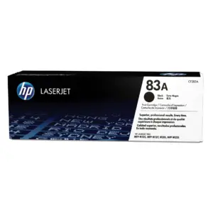 HP 83A Black Original LaserJet Toner Cartridge | ~1,500 pages | CF283A