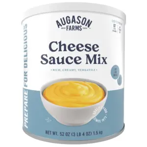 Augason Farms Cheese Blend Powder Certified Gluten Free Long Term Food Storage Everyday Meal Prep Large Can (Premium Edition)
