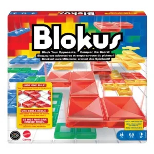 Blokus Strategy Board Game | Family Game for Kids and Adults with Colorful Pieces and Just One Rule