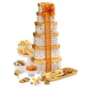Broadway Basketeers Gourmet Food Gift Basket Snack Gifts for Women | Men | Families | Delivery for | Appreciation | Chocolate | Thank You | Birthday | Corporate | Congratulations