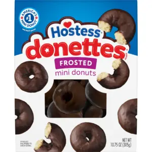 Hostess Donettes | Frosted Mini Donuts | 10.75 Ounce Bag | Single