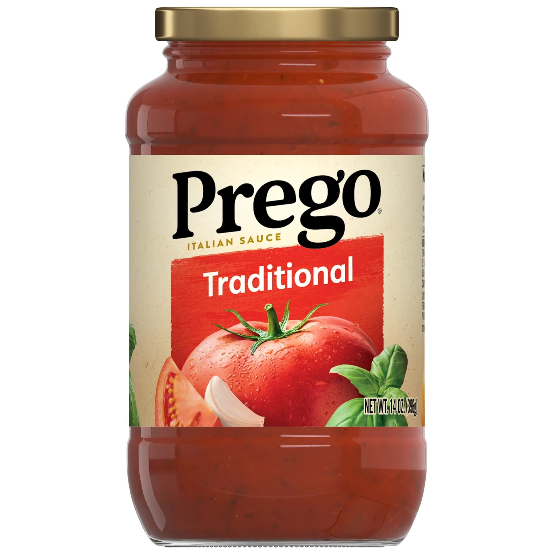 Prego Traditional Pasta Sauce | 14 Ounce Jar