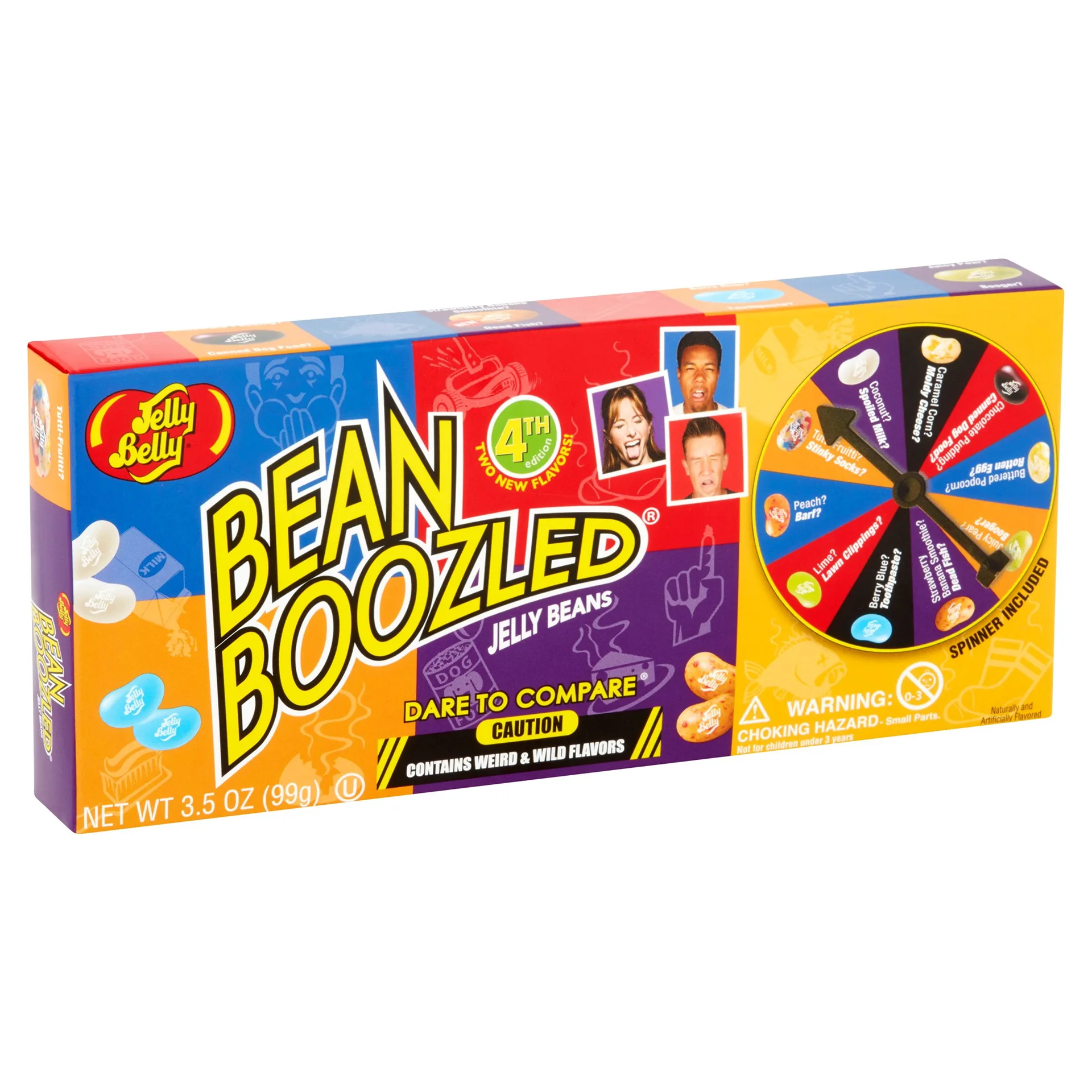 Jelly Belly BeanBoozled Jelly Beans | 20 Assorted Flavors | 3.5 Ounce Theater Box
