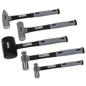 Titan Tools 63125 5-Piece Hammer Set (Premium Edition)