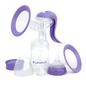 Lansinoh Manual Breast Pump | Hand Pump for Breastfeeding