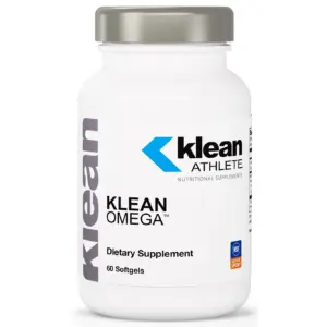 Klean ATHLETE Klean Omega | Pure Fish Oil Inch Triglyceride Form to Support Cardiovascular | Neurological & Joint Health | NSF Certified for Sport | 60 Softgels