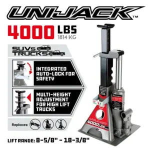 Powerbuilt 4000 Lb (2 Ton) Unijack | 620470