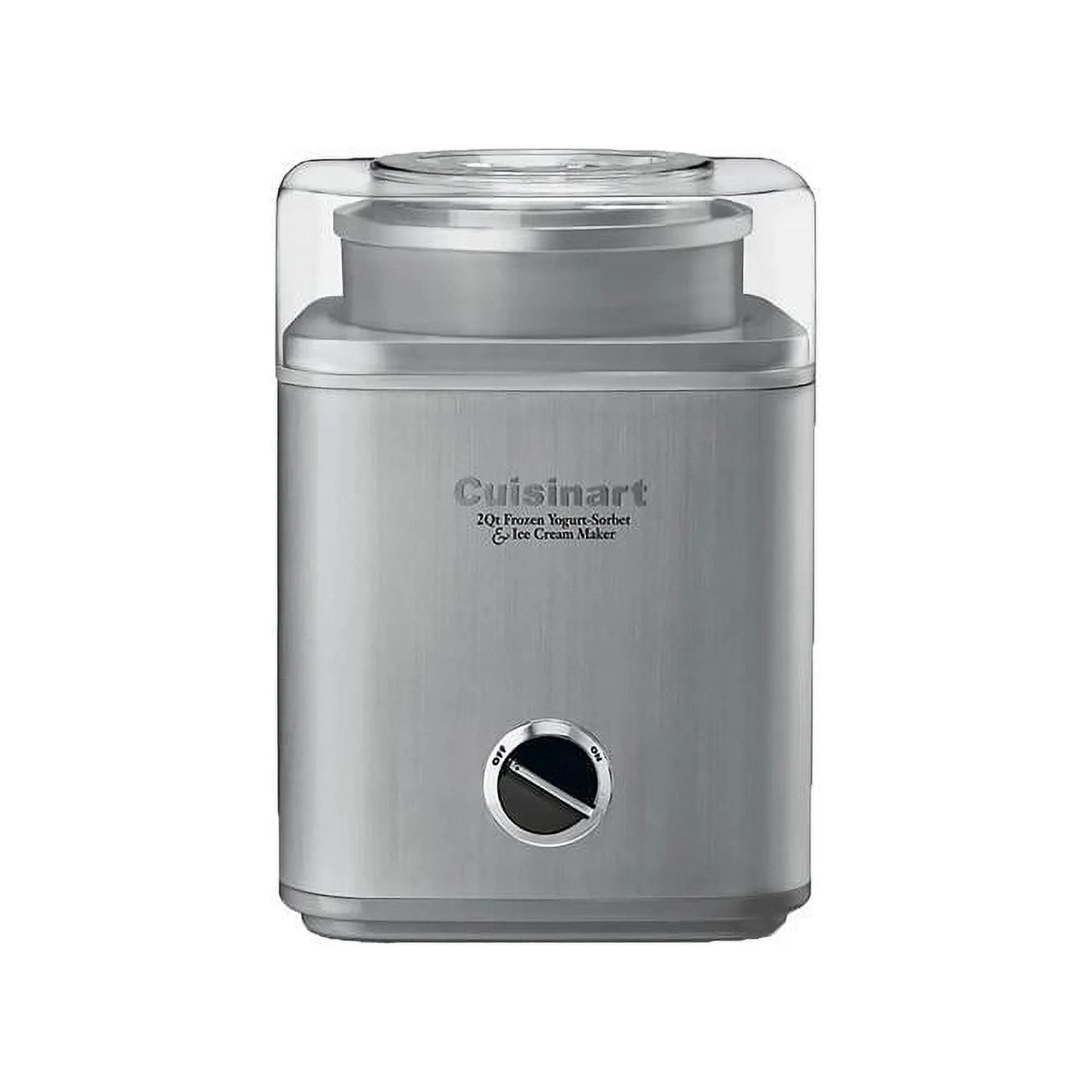 Cuisinart Pure Indulgence 2-Quart Electric Frozen Yogurt | Sorbet | & Ice Cream Maker