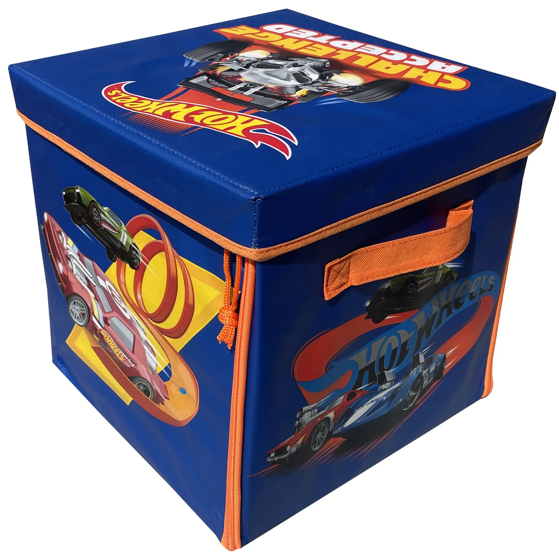 ZipBin Hot Wheels 300 Car Storage Cube and Playmat