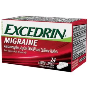 Excedrin Migraine Pain Reliever | Caplets | 24 Count