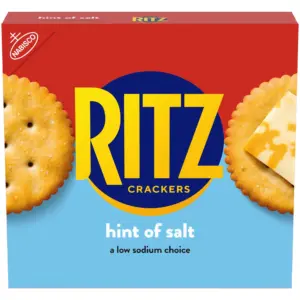 RITZ Hint of Salt Crackers | Snacks for Kids & Adults | Lunch Snacks | 13.7 Ounce | Single