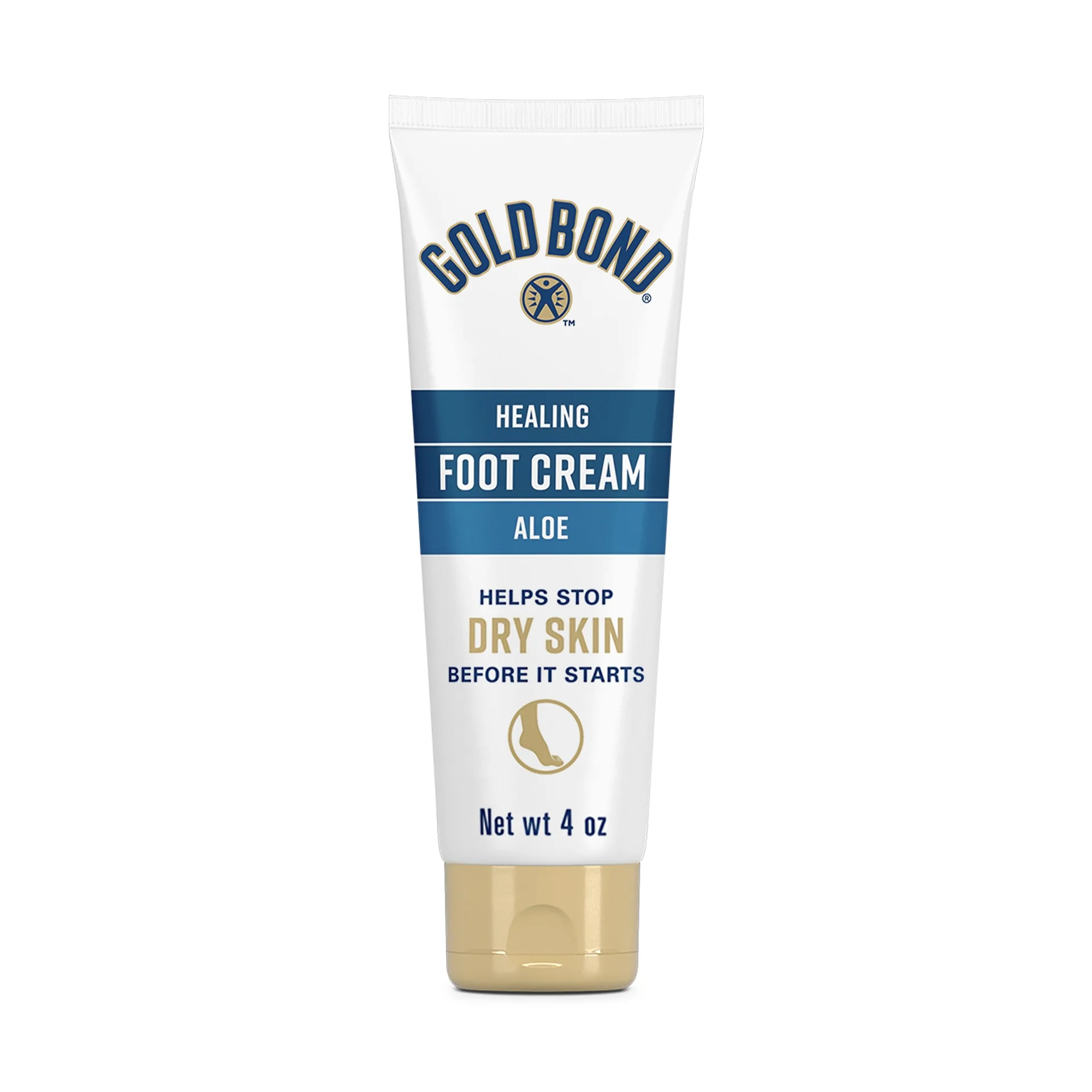 Gold Bond Healing Hydrating Foot Cream for Dry Feet and Skin 4oz