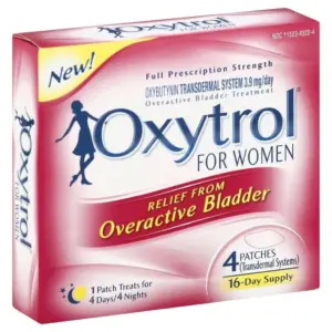 Oxytrol for Women Overactive Bladder Patch 4 ea (Premium Edition)