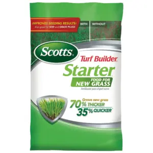 Scotts Turf Builder Starter Food for New Grass | 5,000 sq. ft. | 15 lbs