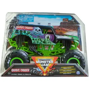 Monster Jam Grave Digger 1:24 Scale Monster Truck (Premium Edition)