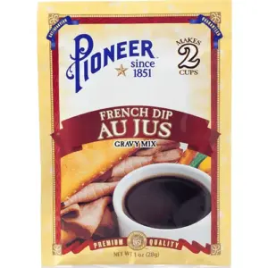 Pioneer French Dip Au Jus Gravy Mix | 1 Ounce | Homestyle Flavor Inch Minutes!