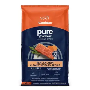 Canidae Pure Goodness Real Salmon & Sweet Potato Recipe Adult Dry Dog 22 lb