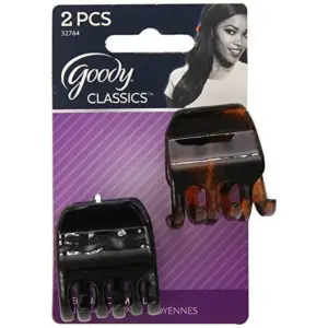 Goody Classics Claw Clip | 2 On Half | 2 Count