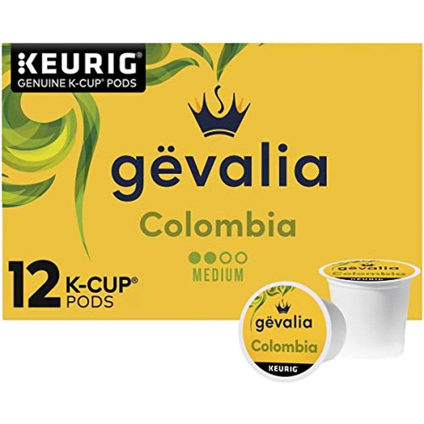 Gevalia Dark Royal Roast K-Cup Coffee Pods (72 Pods (6 Boxes Of 12)) (Premium Edition)