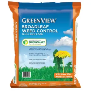 GreenView Broadleaf Weed Control + Lawn Food | 13 lb. | Covers 5,000 Sq. ft
