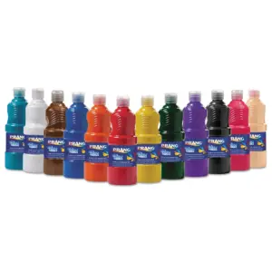 Prang Washable Paint | Assorted | 16 Ounce | 12 per Set
