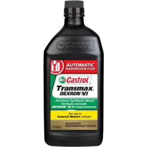 Castrol Transmax Dexron VI Mercon LV Automatic Transmission Fluid | 1 Quart | Pack of 6