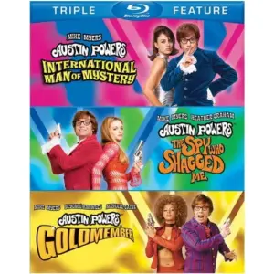 Austin Powers: International Man of Mystery / Austin Powers: The Spy Who Shagged Me / Austin Powers Inch Goldmember (Blu-ray)