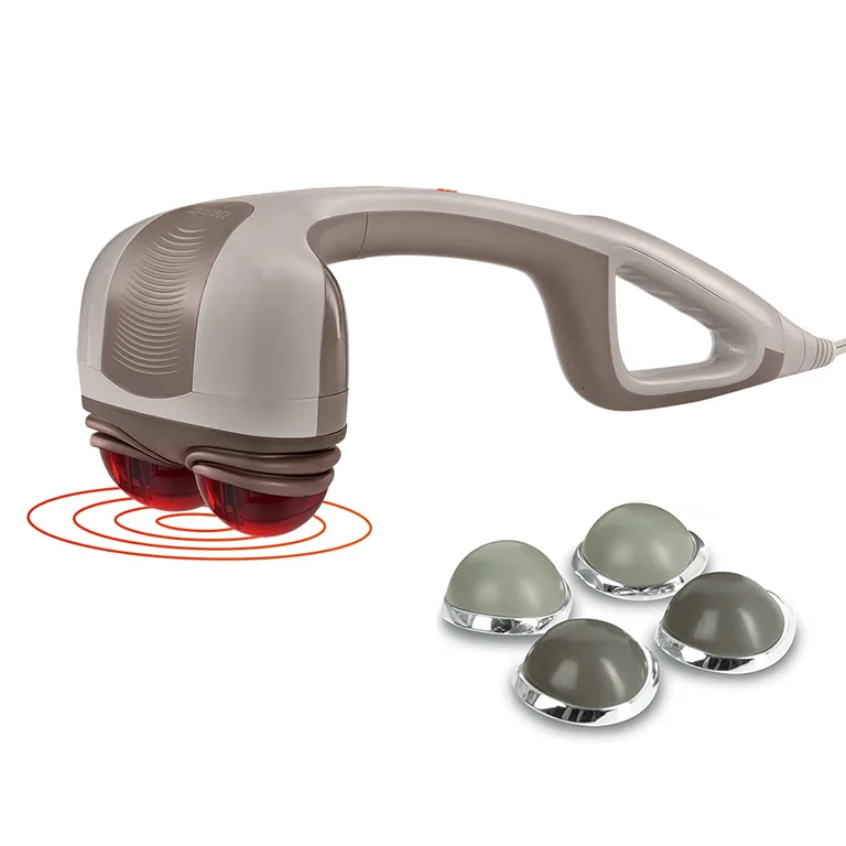 HoMedics Percussion Action Massager with Heat & Dual Pivoting Heads