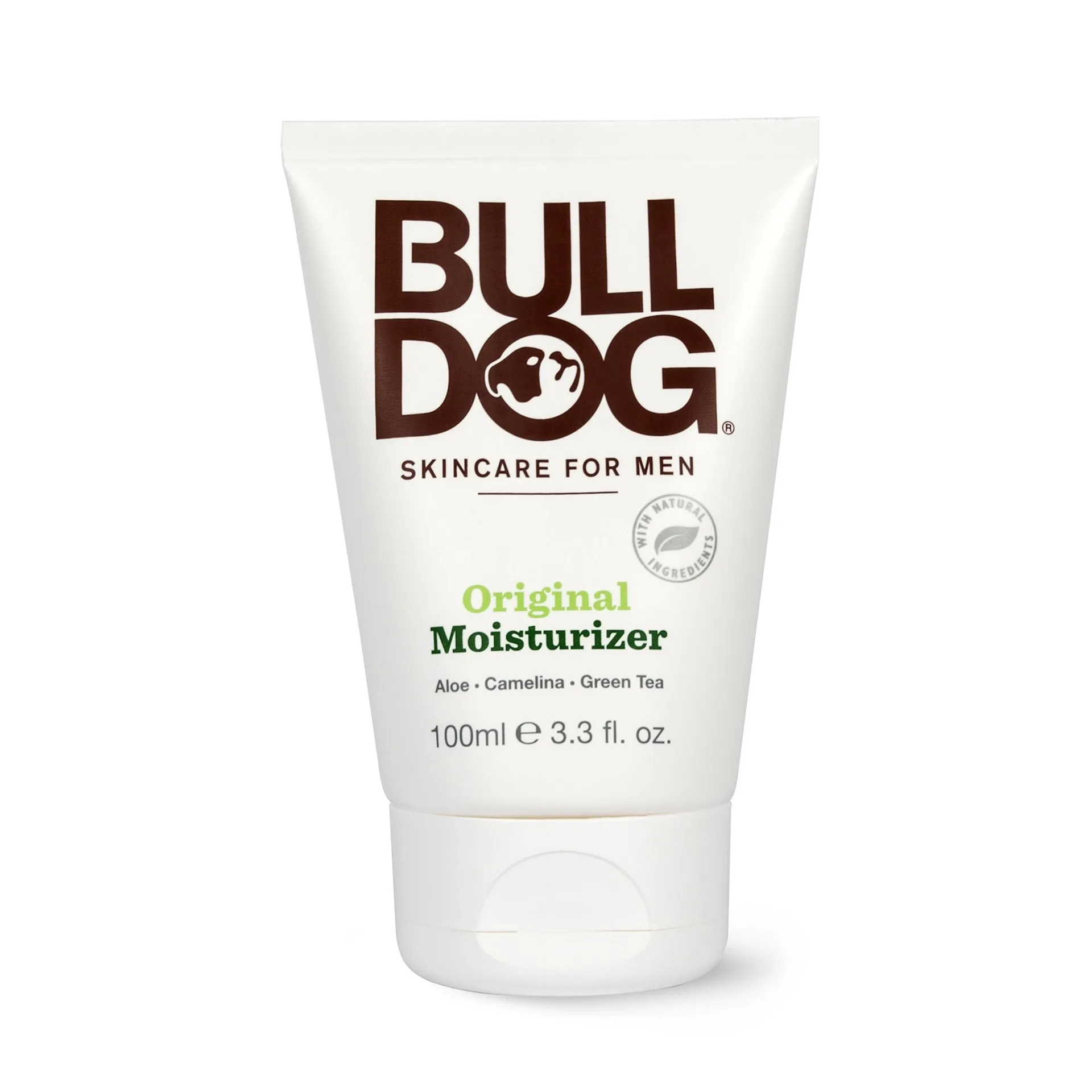 Bulldog Mens Skincare & Grooming Age Defense | Moisturizer Fragrance Free 3.3 Fl Ounce