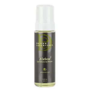 Design Essentials Natural Almond and Avocado Curl Enhancing Frizz-Free Pump Hair Styling Mousse | 7.5 fl Ounce