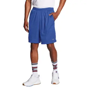 Champion Men's Long Mesh 9 Shorts with Pockets | up to Size 4XL