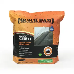 Quick Dam 17' Water Activated Flood Barrier 1/pack | 17'