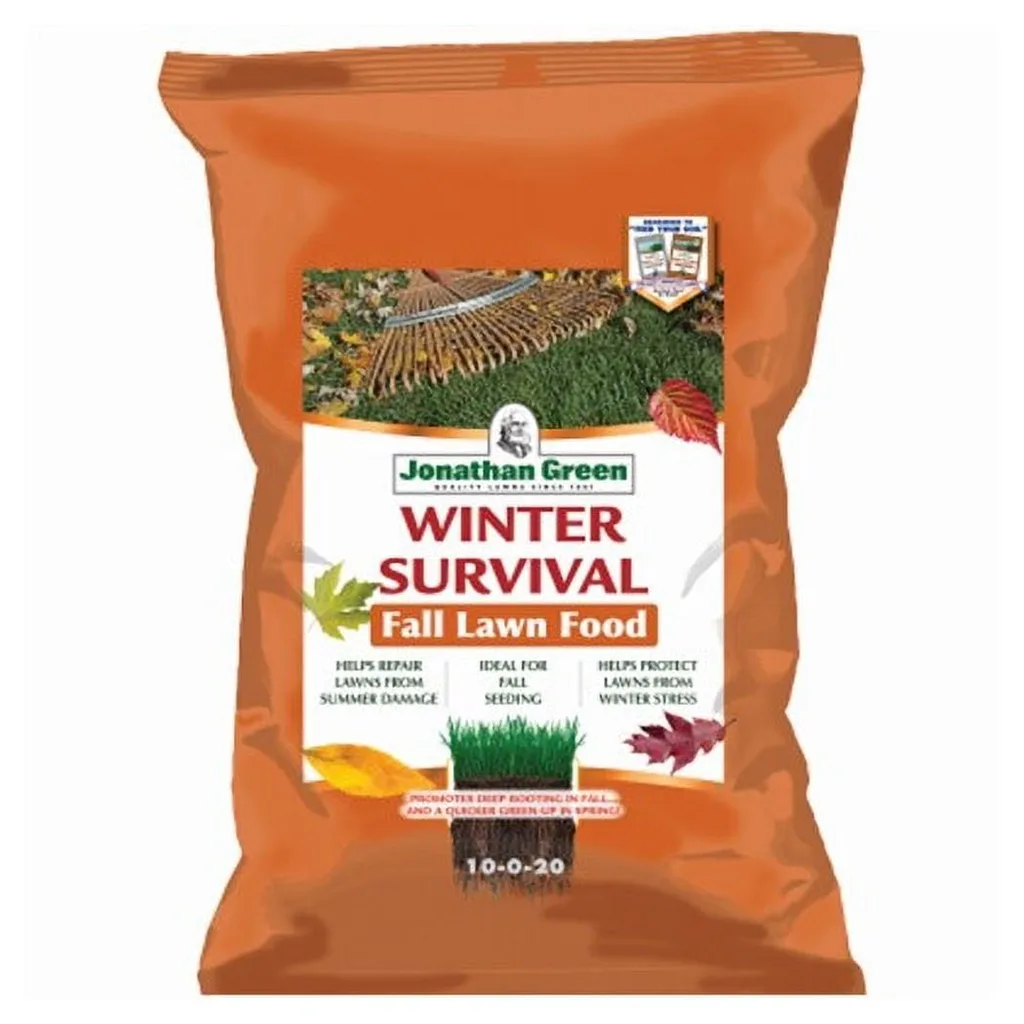 Jonathan Green and Sons Inc 12414 Winter Survival Fall Fertilizer | 45 Pound | 25.25 L x 15.25 W x 3.25 H